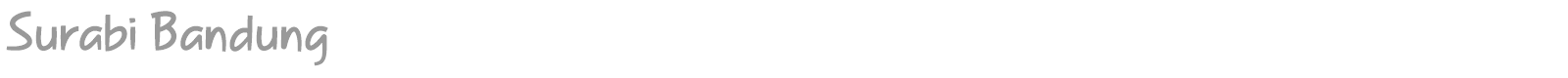 Surabi Bandung font preview